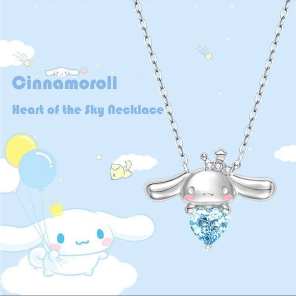 925Silver Cinnamoroll Necklace - Picture 1 of 4
